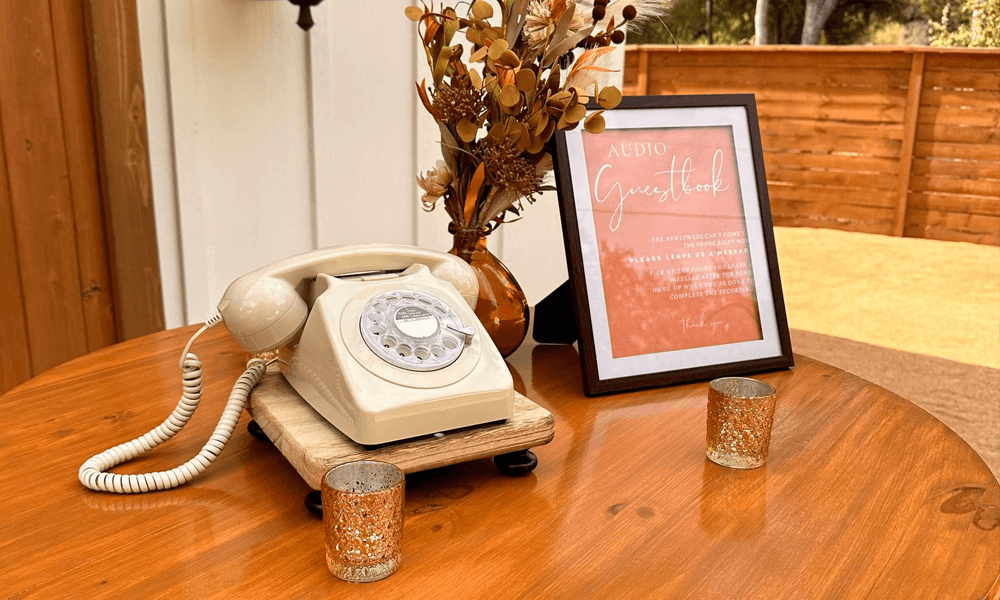 new audio guestbook